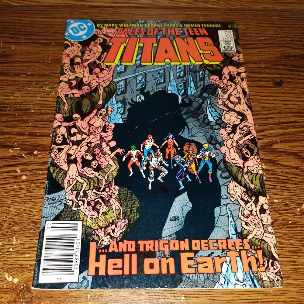Tales of the Teen Titans #62 (DC Comics, 1986) Newsstand